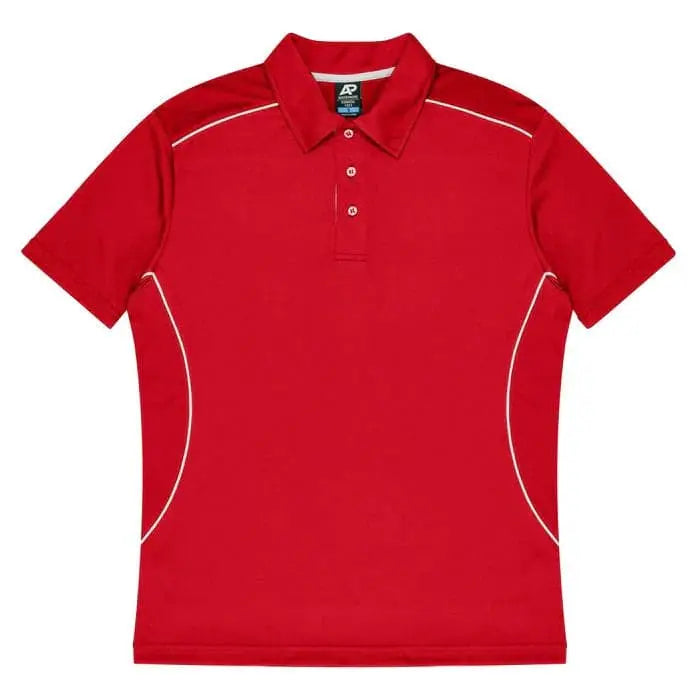 Aussie Pacific Kuranda Men's Polo Shirt 1323 Aussie Pacific RED/WHITE S